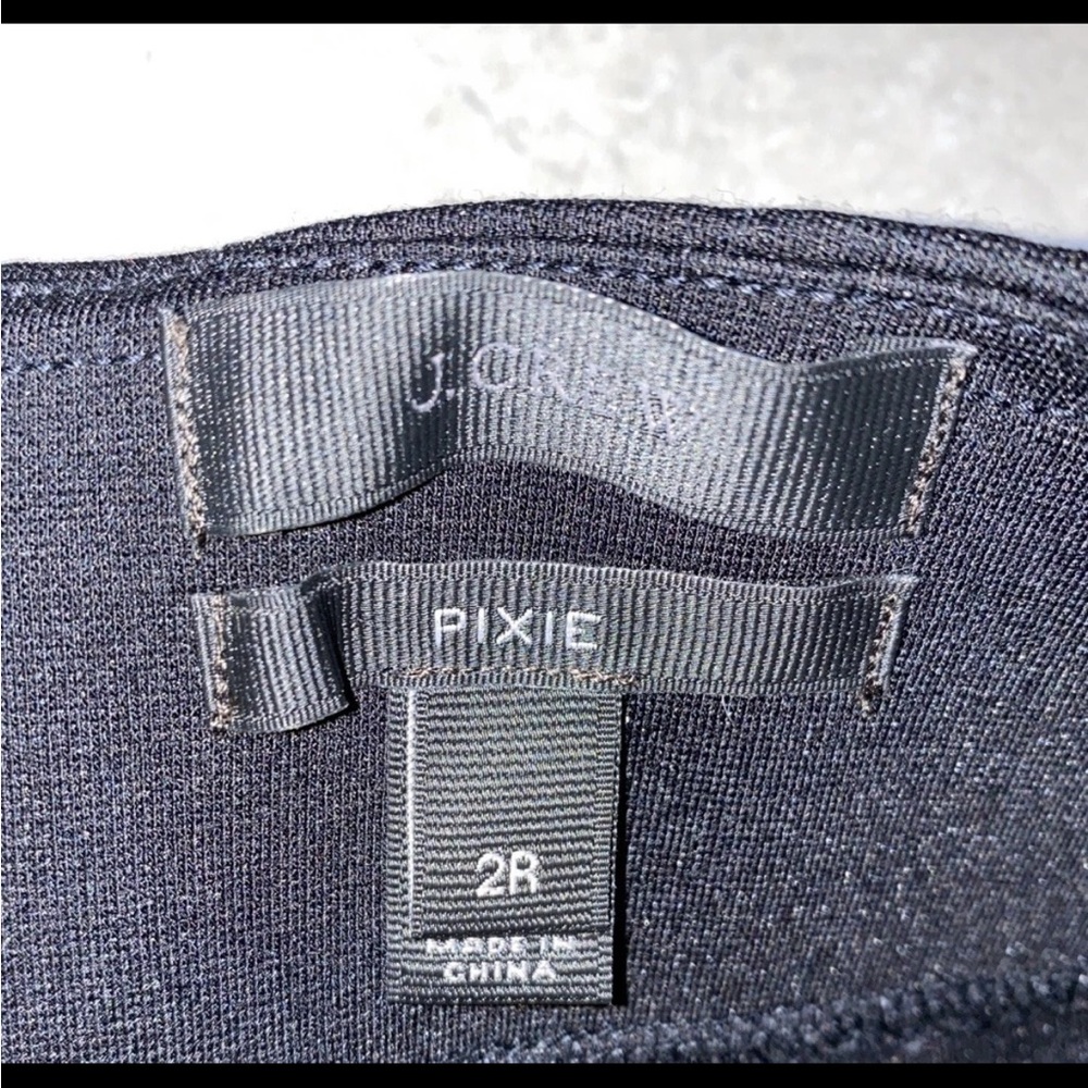 J. Crew Black Pixie Fitted Pant - image 3